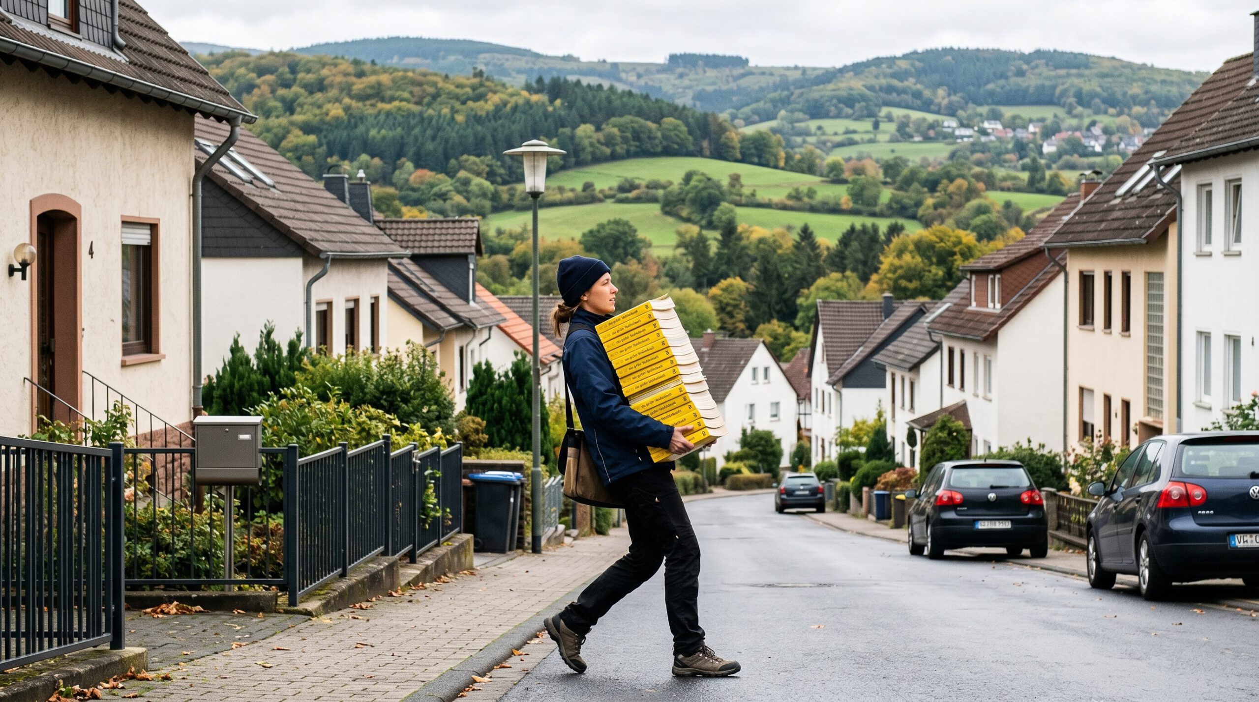 Telefonbuchverteilung im Taunus – Das Gelbe und Das Örtliche durch CMS Direktwerbung